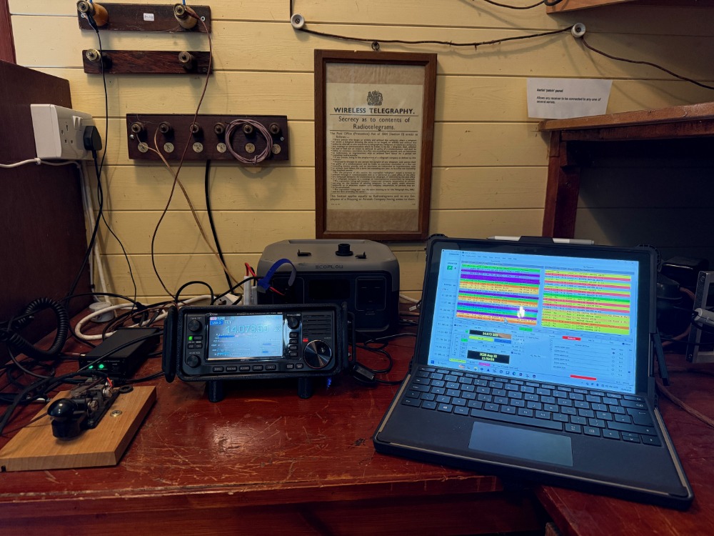 Equipment used to activate B-G-1507 Porthcurno Telegraph Station Tunnels