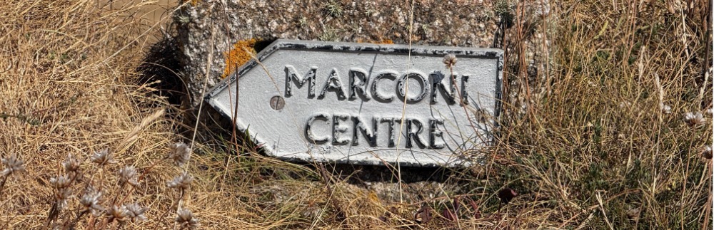 GB-5932 Marconi Monument, Grounds and Centre banner
