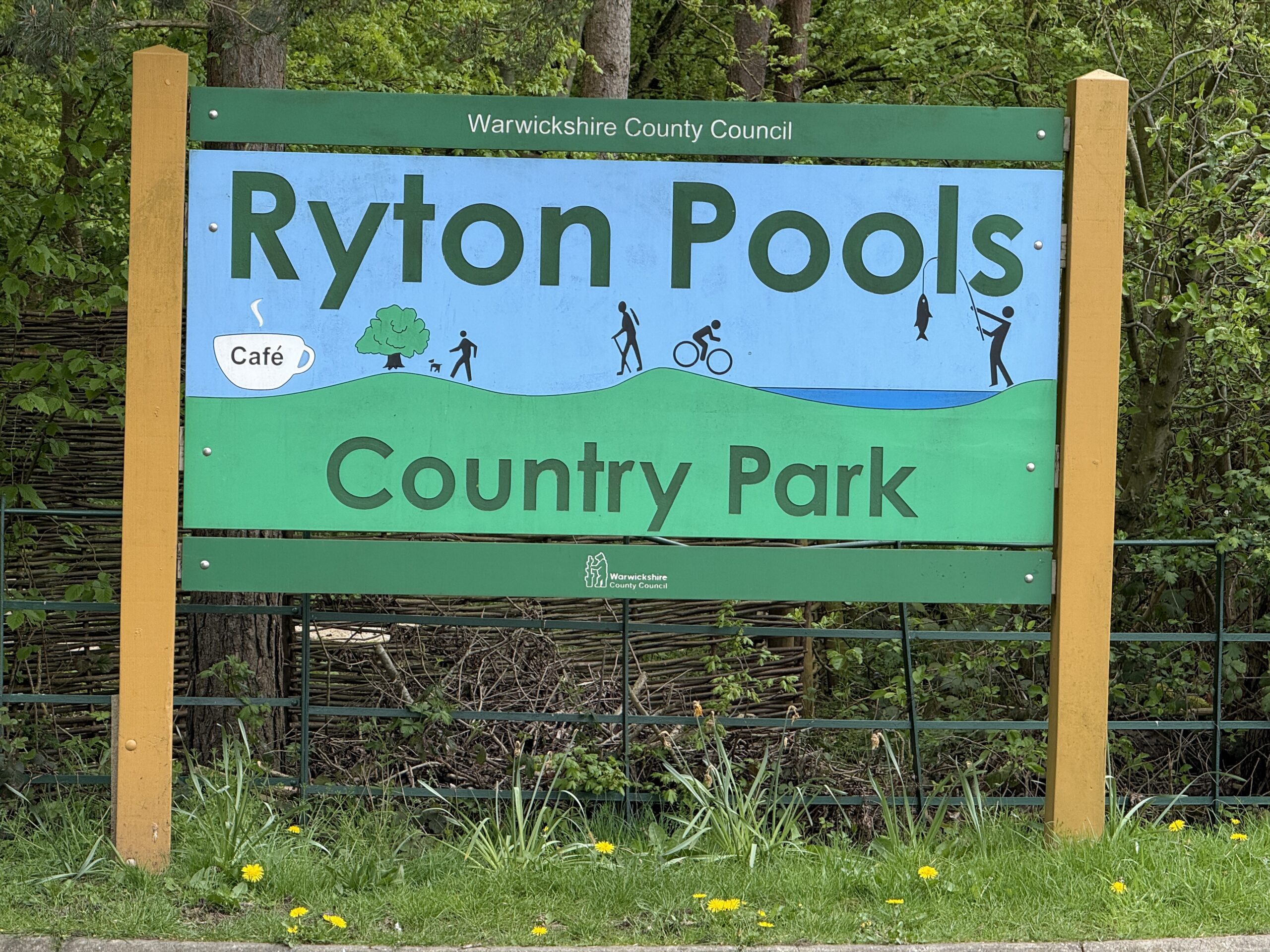 POTA GB-0542 Ryton Pools entrance