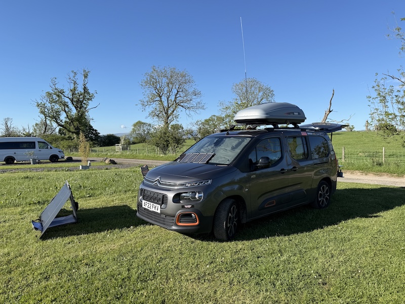 Operating amateur radio from the van