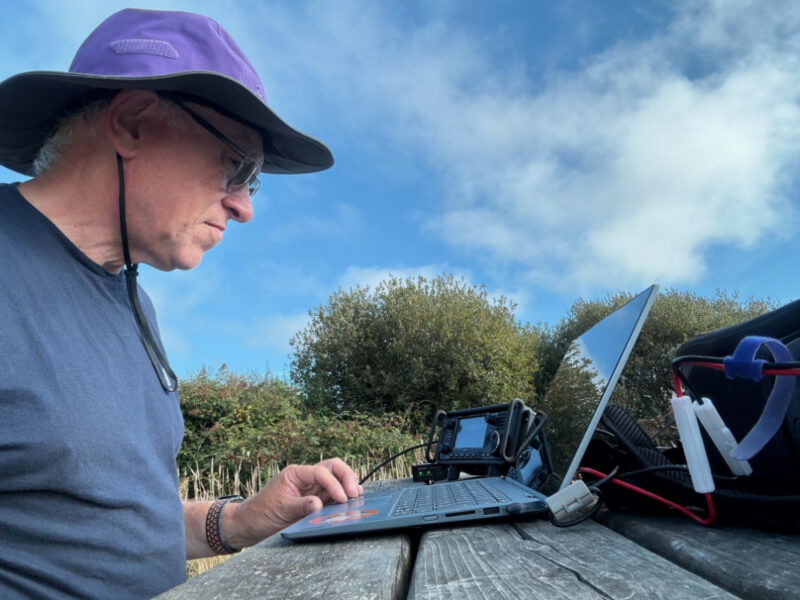 Operating at GB-0668 Goonhilly Downs Nature Reserve