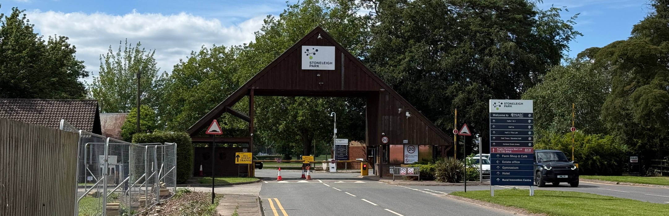 Stoneleigh Park (POTA GB-0473) entrance