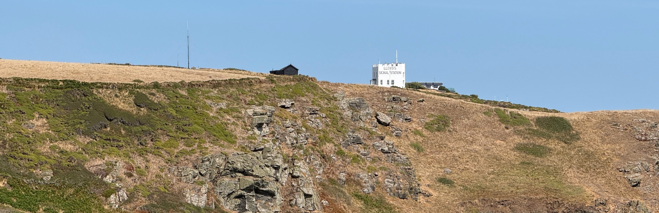 Lizard Wireless Station and Lloyds Signal Station banner