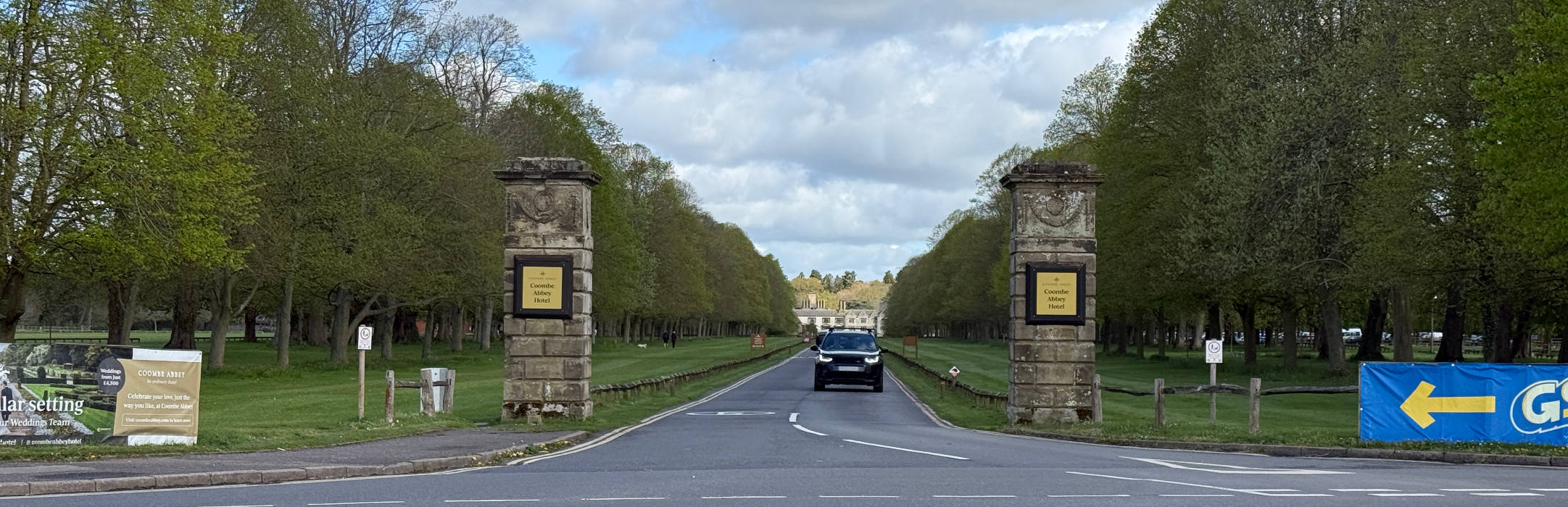 Grand entrance to POTA GB-1752 Coombe Abbey