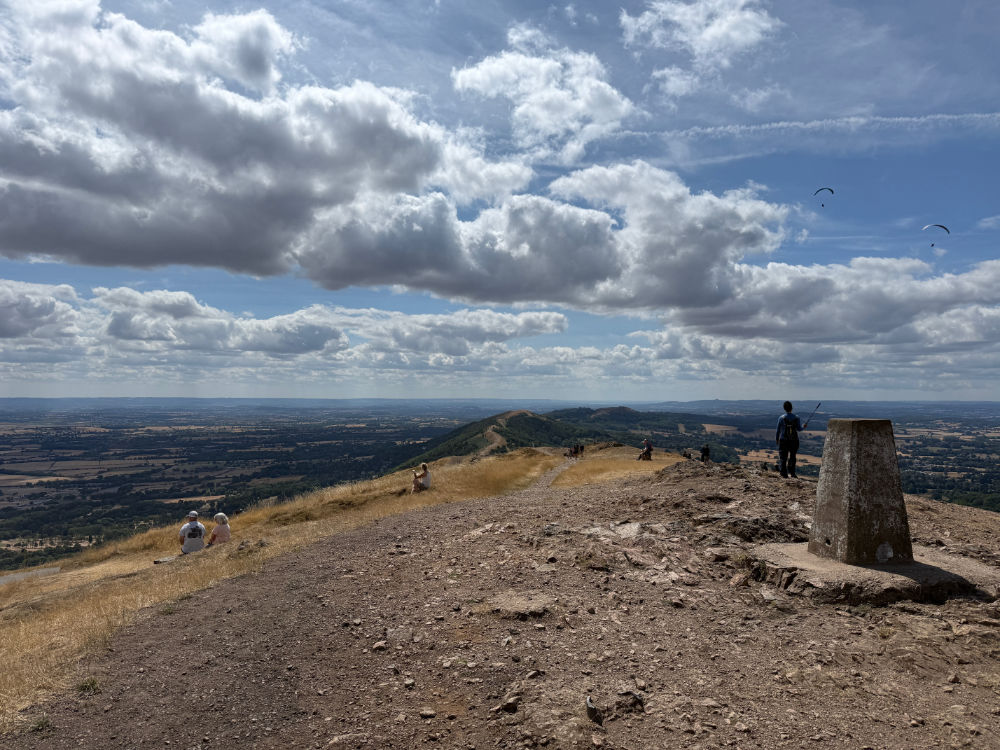 View south from G/WB-009 Worcestershire Beacon